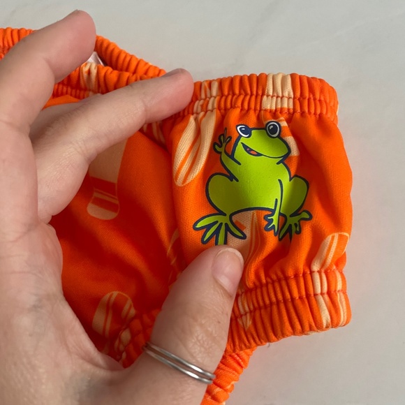 Orange Swim Diaper Never Used - Picture 2 of 3